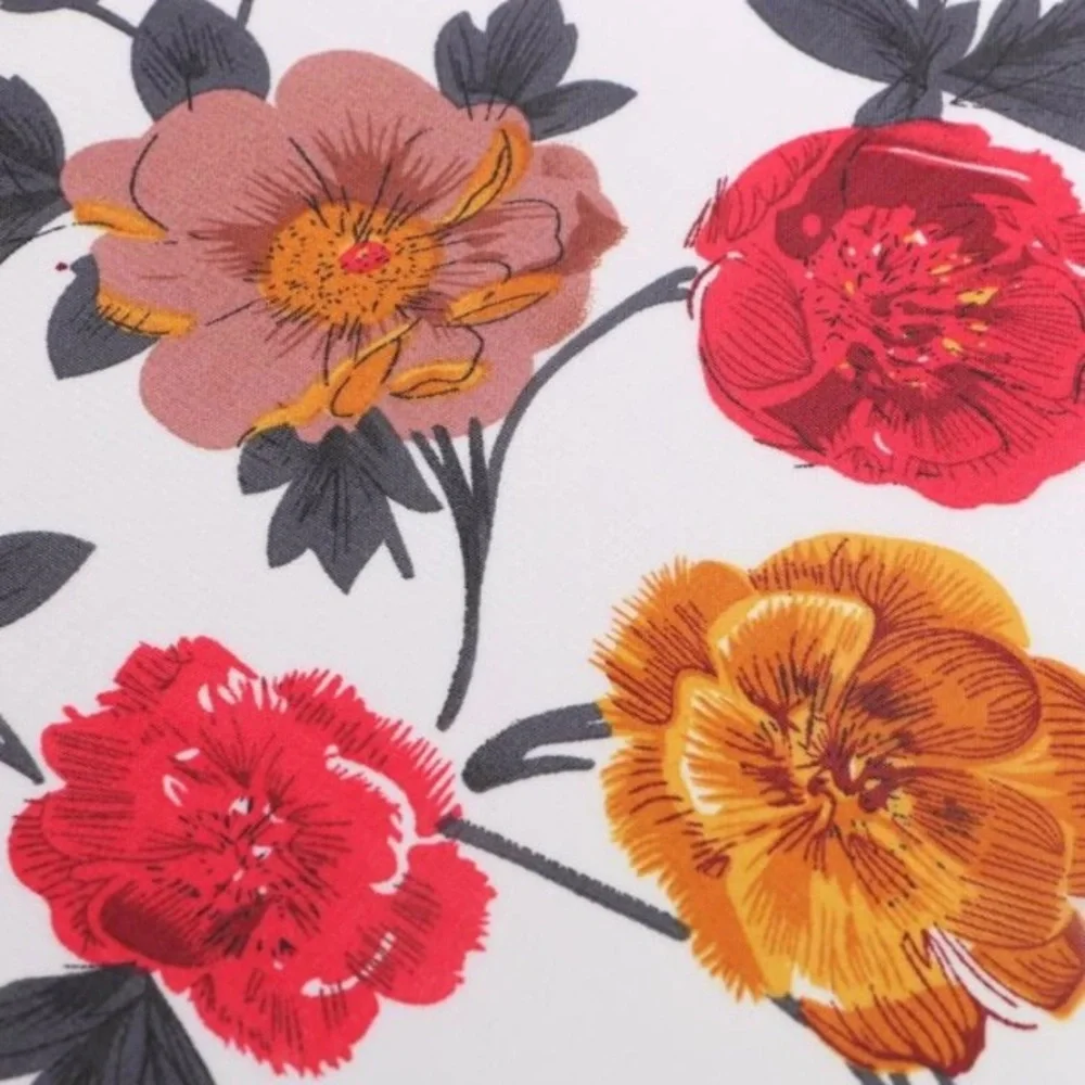 Beautiful Floral Facemask & Scarf Adjustable Ear Strips 4 A Comfortable Fit